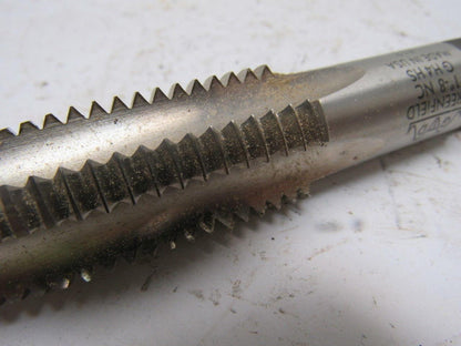 Greenfield 14547 5303 1"-8 2pc 4 Flute Tap Set Taper Bottom 5-1/8" OAL HHS