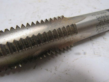 Greenfield 14547 5303 1"-8 2pc 4 Flute Tap Set Taper Bottom 5-1/8" OAL HHS
