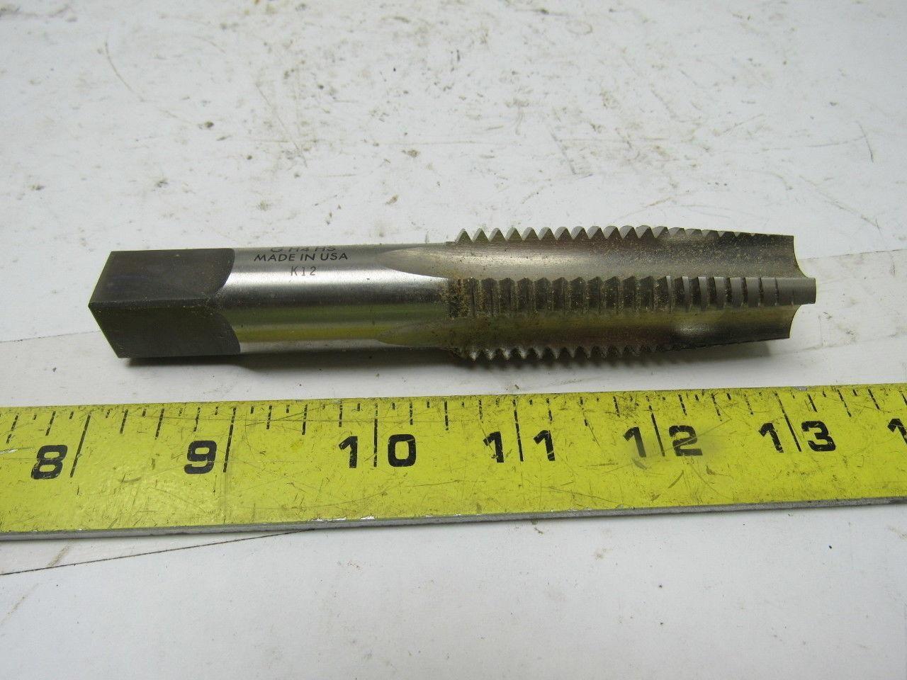 Greenfield 14547 5303 1"-8 2pc 4 Flute Tap Set Taper Bottom 5-1/8" OAL HHS