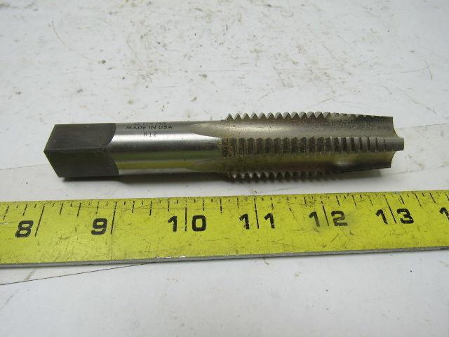 Greenfield 14547 5303 1"-8 2pc 4 Flute Tap Set Taper Bottom 5-1/8" OAL HHS