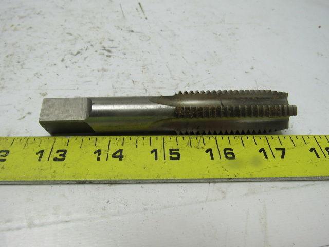 Greenfield No.5303 7/8"-9 3pc 4 Flute Tap Set Plug Taper Bottom  HHS GH4
