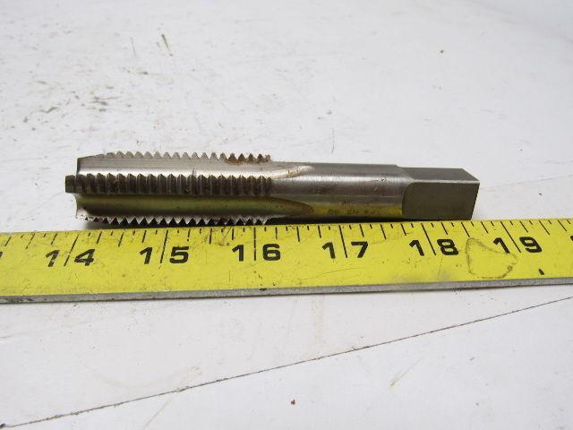 Greenfield No.5303 7/8"-9 3pc 4 Flute Tap Set Plug Taper Bottom  HHS GH4