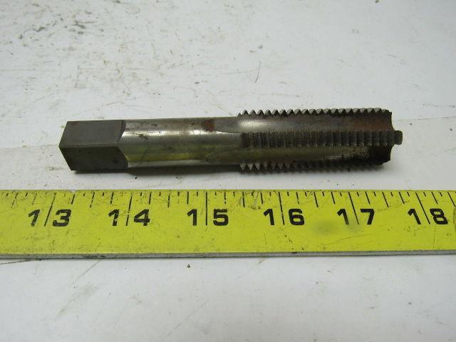 Vermont No.3105 7/8"-9 3pc 4 Flute Tap Set Plug Taper Bottom  HHS GH4