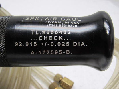 SPX Air Gauge A-172595-B Non-Contact Dimensional Bore 92.915 +/- 0.025 Dia.