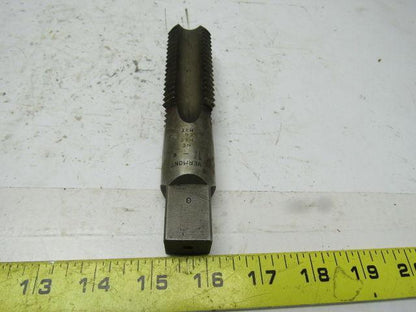 Vermont 1-3/8-6 2pc 4 Flute Tap Set Taper Plug Bottom HHS Bright