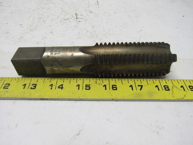 Vermont 1-3/8-6 2pc 4 Flute Tap Set Taper Plug Bottom HHS Bright