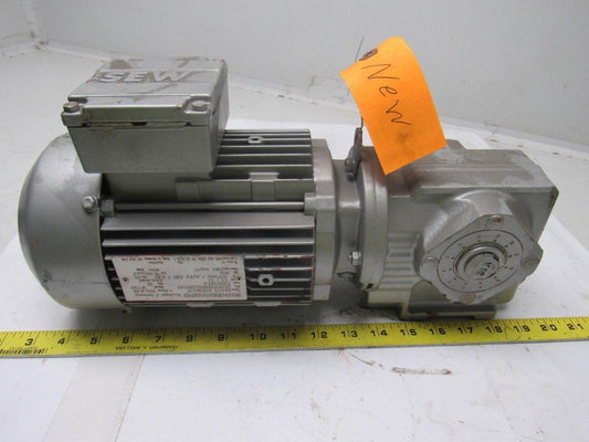 SEW-EURODRIVE SA37/T DT80N2/TF Reducer Gearmotor 1.1kW 3300RPM 277/480V  264RPM