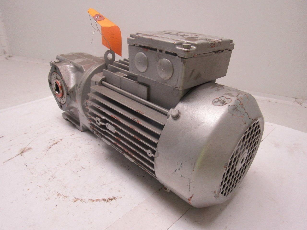 SEW-EURODRIVE SA37/T DT80N2/TF Reducer Gearmotor 1.1kW 3300RPM 277/480V  264RPM