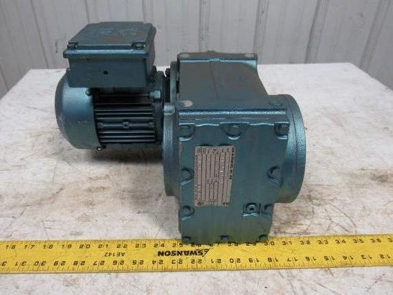SEW-EURODRIVE FAZ57DT71D6-KS Gear Motor .33HP 3PH 230/460V 157.09:1 Ratio