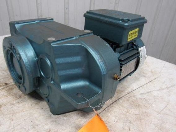SEW-EURODRIVE FAZ57DT71D6-KS Gear Motor .33HP 3PH 230/460V 157.09:1 Ratio