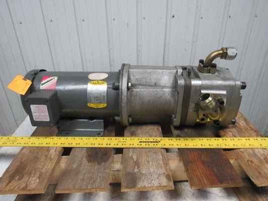 NACHI / BALDOR IPH 5B 13G11 / CM3611T 3HP Hydraulic IP Pump & AC Motor Size 5