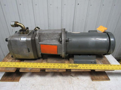NACHI / BALDOR IPH 5B 13G11 / CM3611T 3HP Hydraulic IP Pump & AC Motor Size 5