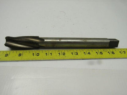 Vermont 1" 14  Spiral Plug Tap 4 Flute HHS 9" over all length  For Aluminum