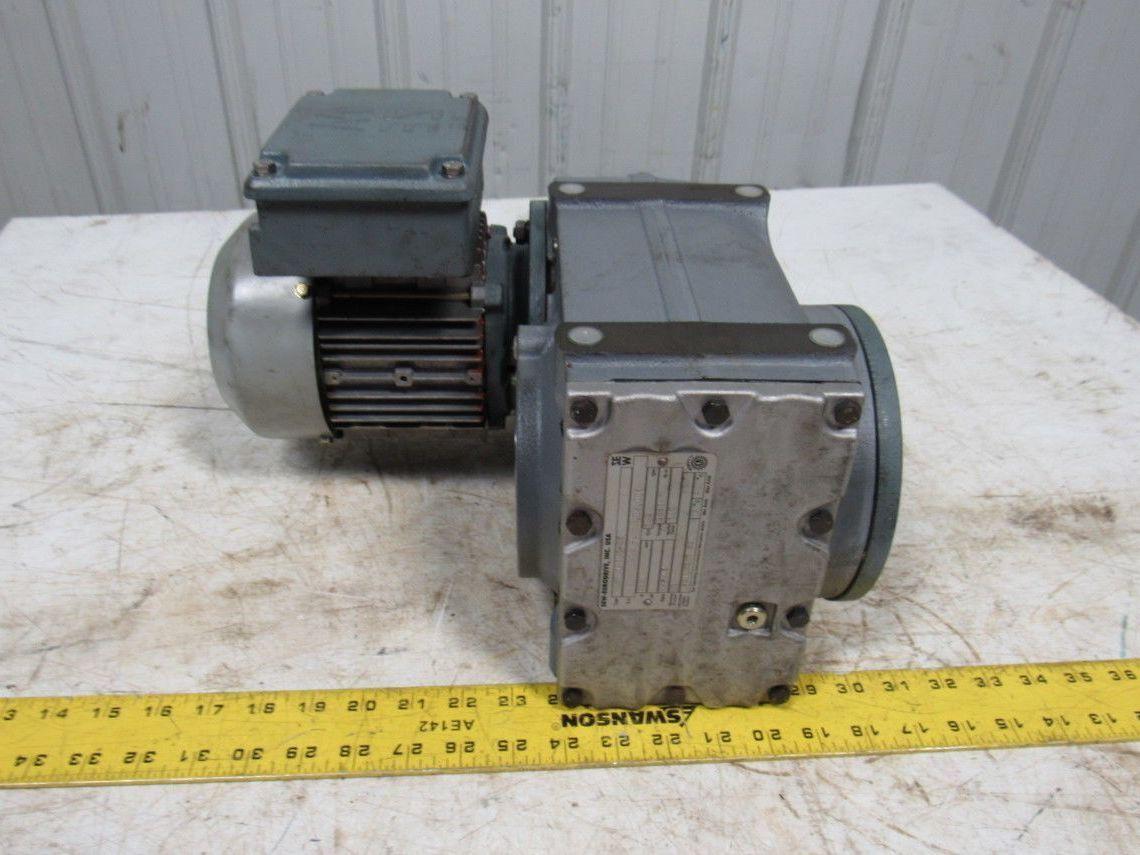 SEW-EURODRIVE FAZ57DT71D6-KS Gear Motor .33HP 3PH 230/460V 157.09:1 Ratio