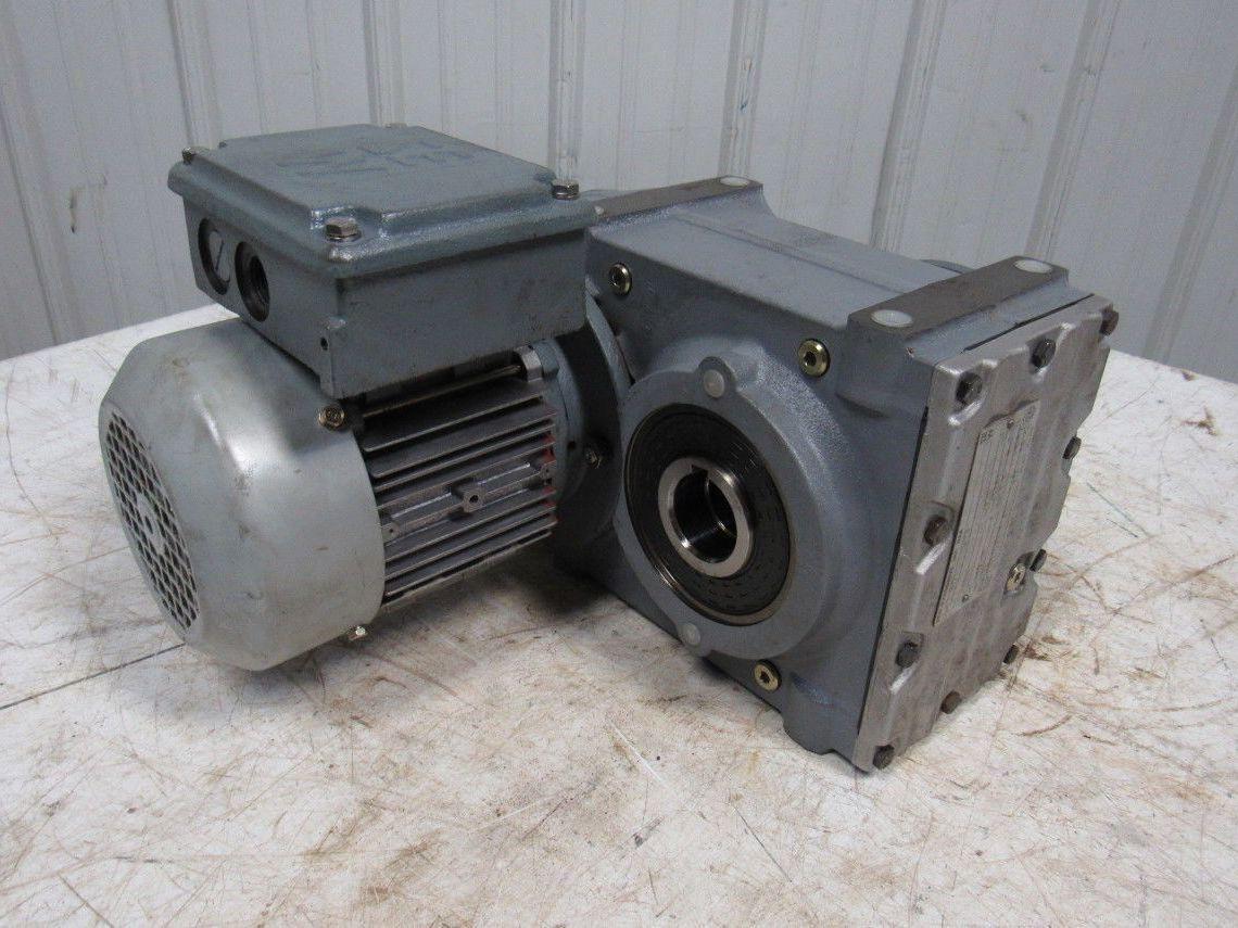 SEW-EURODRIVE FAZ57DT71D6-KS Gear Motor .33HP 3PH 230/460V 157.09:1 Ratio
