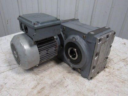 SEW-EURODRIVE FAZ57DT71D6-KS Gear Motor .33HP 3PH 230/460V 157.09:1 Ratio