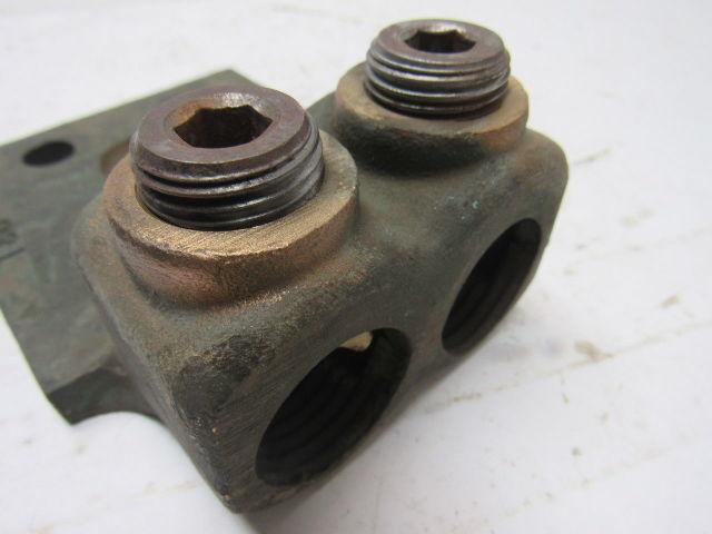 T&B Thomas & Betts Double Barrel Lug Connector For Conductor 500-750
