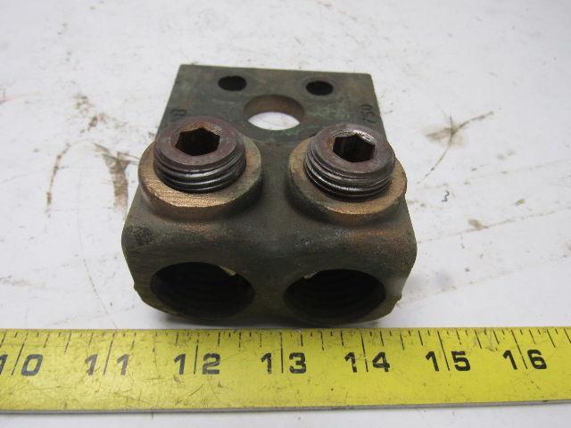 T&B Thomas & Betts Double Barrel Lug Connector For Conductor 500-750