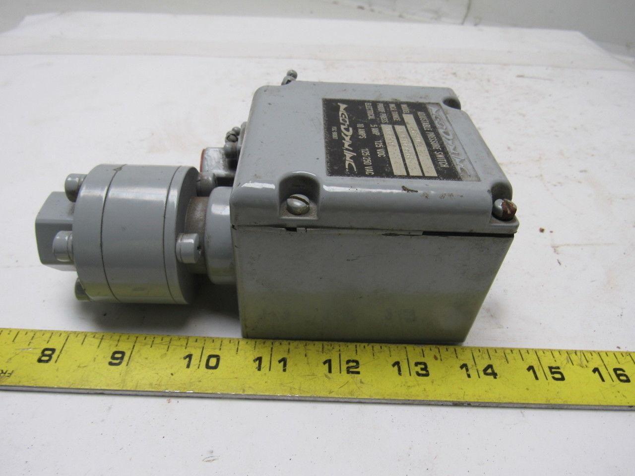 NEO-DYN Inc 100P13CC3A Pressure Switch  10 to 150 Psi  .5A/125VDC 10A/125/250V