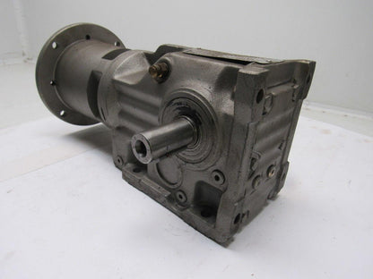 SEW-EURODRIVE K37LP145 5.36:1 Ratio Double Shaft Gear Box Speed Reducer