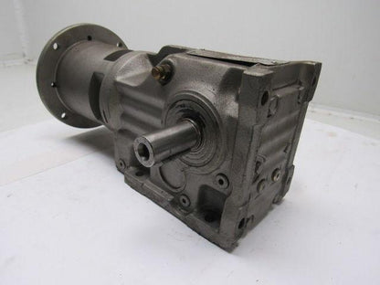 SEW-EURODRIVE K37LP145 5.36:1 Ratio Double Shaft Gear Box Speed Reducer