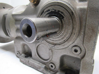 SEW-EURODRIVE K37LP145 5.36:1 Ratio Double Shaft Gear Box Speed Reducer