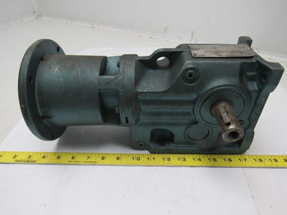 SEW-EURODRIVE K37LP 5.36:1 Ratio Double Shaft Gear Box Speed Reducer