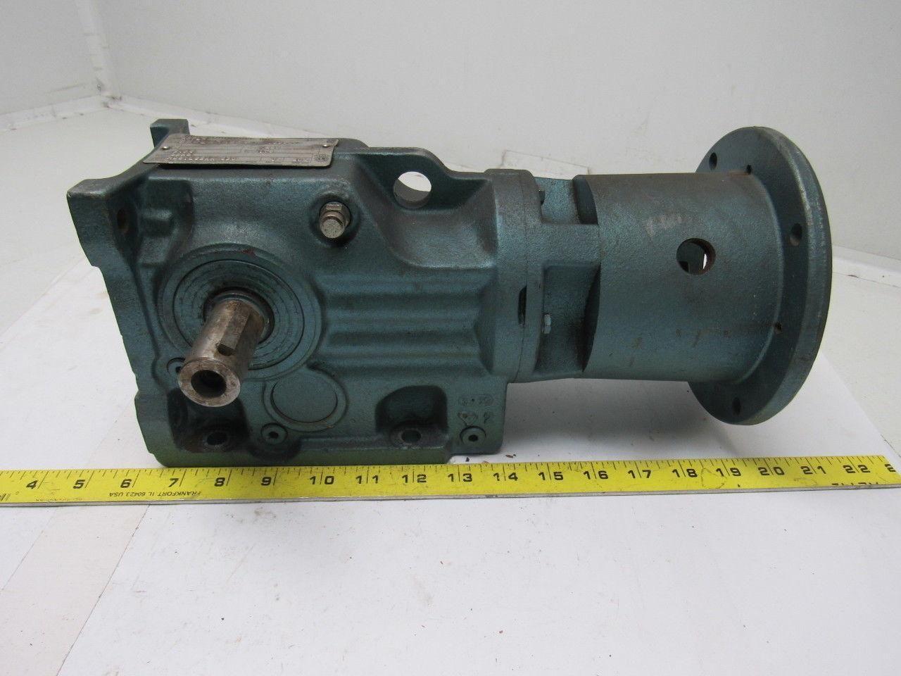 SEW-EURODRIVE K37LP 5.36:1 Ratio Double Shaft Gear Box Speed Reducer