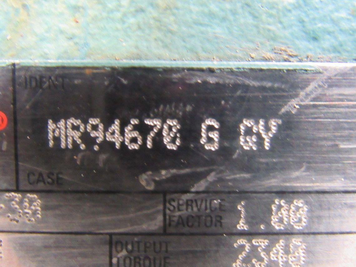 Dodge 350 Tigear MR94670 Worm Gear Speed Reducer 30:1 Ratio