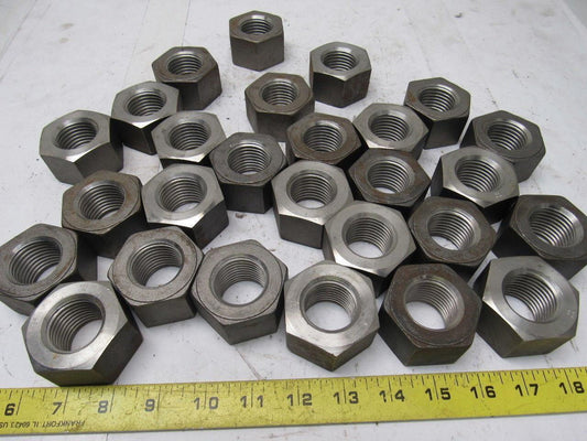 1-1/4"-8 Grade 8M Stainless Steel Hex Nut Lot of 27