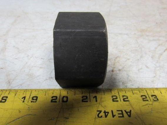 WB 718N 1-1/2"-8 Stainless Steel Coated Heavy Hex Nut Lot of 3