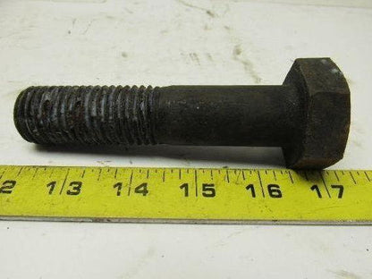 1-1/8"-8 x 4-1/2 A193 B7 Heavy Hex Bolt Black Oxide Lot of 16