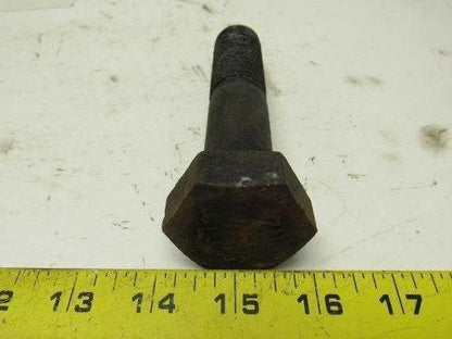 1-1/8"-8 x 4-1/2 A193 B7 Heavy Hex Bolt Black Oxide Lot of 16