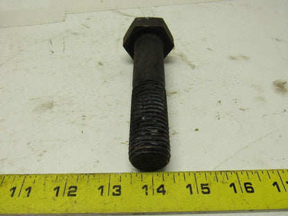 1-1/8"-8 x 4-1/2 A193 B7 Heavy Hex Bolt Black Oxide Lot of 16