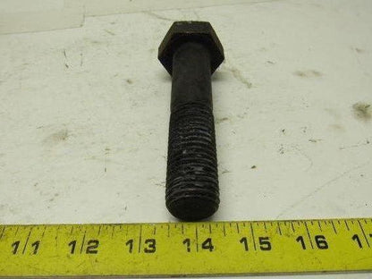1-1/8"-8 x 4-1/2 A193 B7 Heavy Hex Bolt Black Oxide Lot of 16