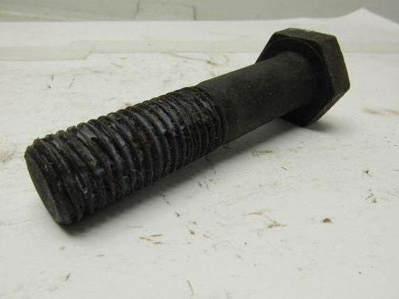 1-1/8"-8 x 4-1/2 A193 B7 Heavy Hex Bolt Black Oxide Lot of 16