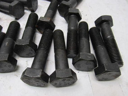 7/8"-9 x 3-1/2" Grade B7 Black Oxide Finish Heavy Hex Cap Screw Bolt lot of 21