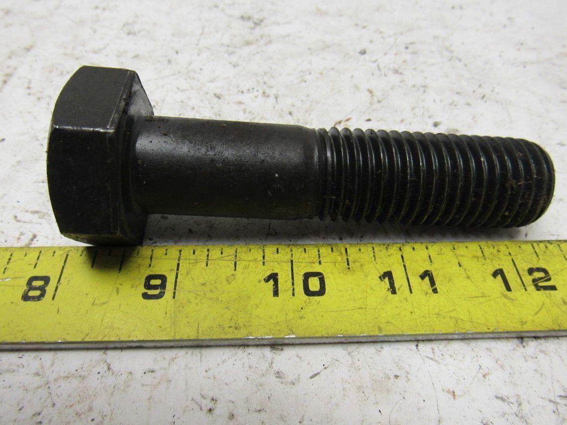 7/8"-9 x 3-1/2" Grade B7 Black Oxide Finish Heavy Hex Cap Screw Bolt lot of 21