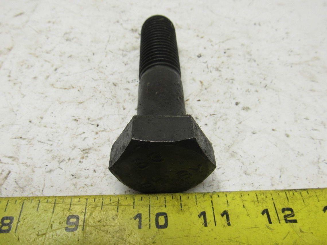 7/8"-9 x 3-1/2" Grade B7 Black Oxide Finish Heavy Hex Cap Screw Bolt lot of 21