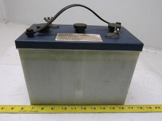 BIG BEAM EMERGENCY SYST. L640 6 VOLT Lead Acid Emergency Battery 40 A.H. Lot/1