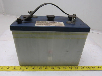 BIG BEAM EMERGENCY SYST. L640 6 VOLT Lead Acid Emergency Battery 40 A.H. Lot/1