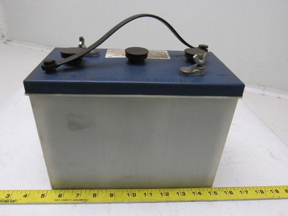 BIG BEAM EMERGENCY SYST. L640 6 VOLT Lead Acid Emergency Battery 40 A.H. Lot/1