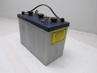 BIG BEAM EMERGENCY SYST. L640 6 VOLT Lead Acid Emergency Battery 40 A.H. Lot/1