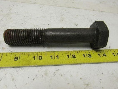 A307B 1"-8 x 5-1/2" Black Oxide Finish Heavy Hex Cap Screw Bolt lot of 5