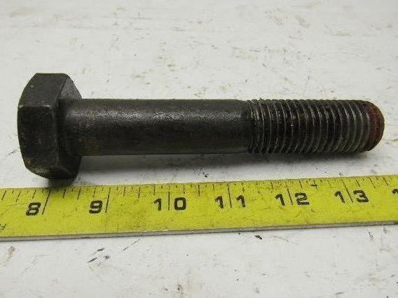 A307B 1"-8 x 5-1/2" Black Oxide Finish Heavy Hex Cap Screw Bolt lot of 5