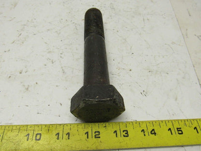 A307B 1"-8 x 5-1/2" Black Oxide Finish Heavy Hex Cap Screw Bolt lot of 5