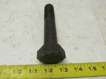 A307B 1"-8 x 5-1/2" Black Oxide Finish Heavy Hex Cap Screw Bolt lot of 5