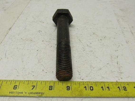 A307B 1"-8 x 5-1/2" Black Oxide Finish Heavy Hex Cap Screw Bolt lot of 5