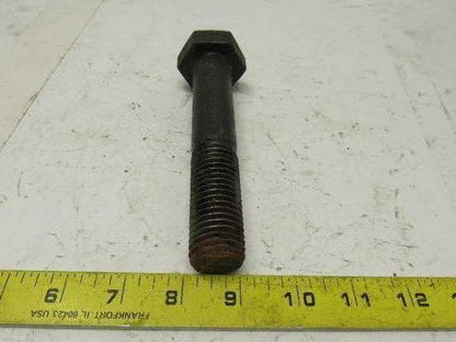 A307B 1"-8 x 5-1/2" Black Oxide Finish Heavy Hex Cap Screw Bolt lot of 5