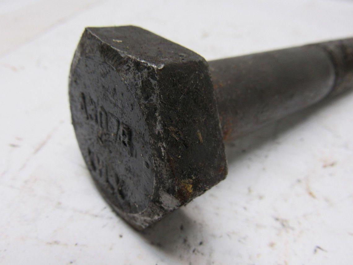 A307B 1"-8 x 5-1/2" Black Oxide Finish Heavy Hex Cap Screw Bolt lot of 5